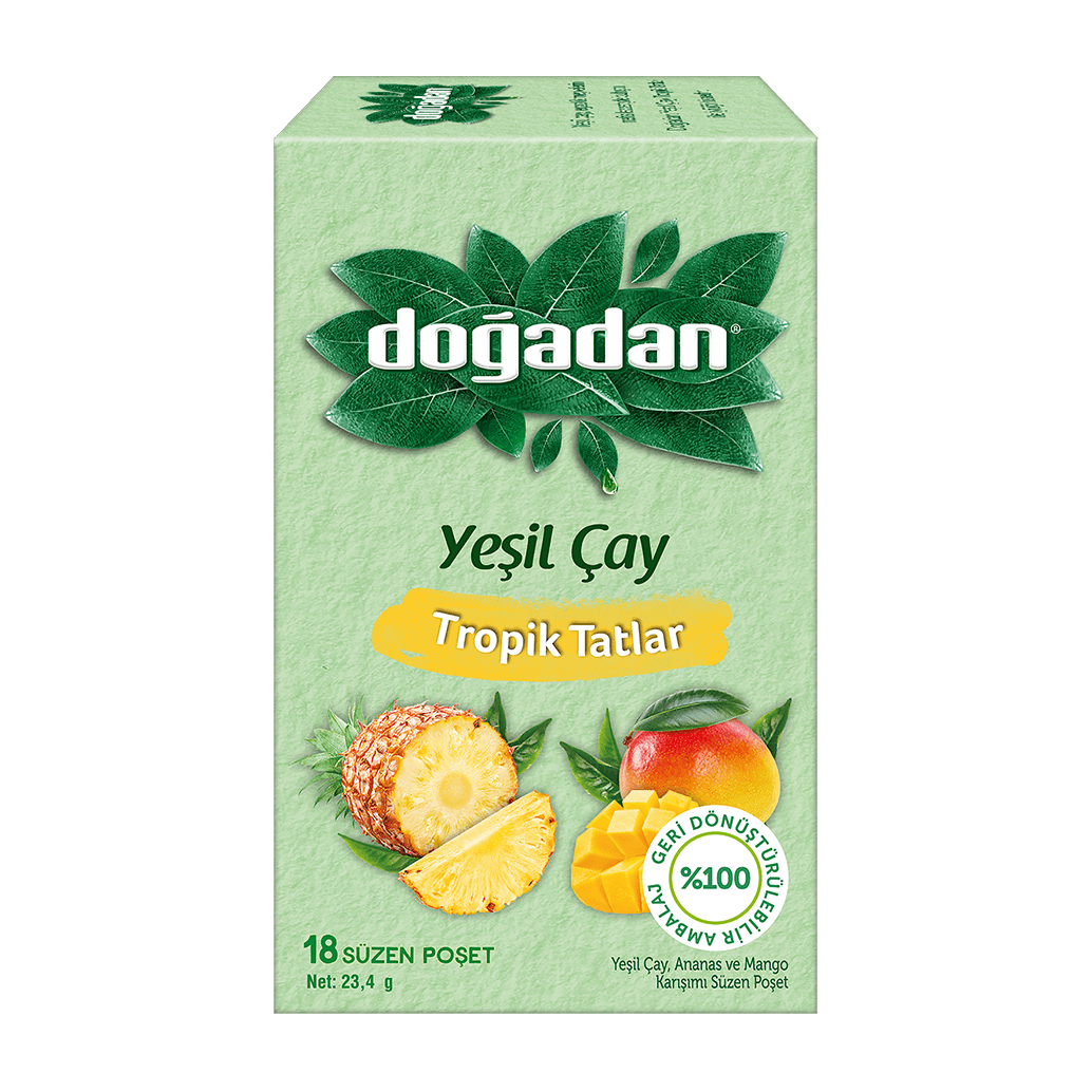 Yeşil Çay Tropik Tatlar